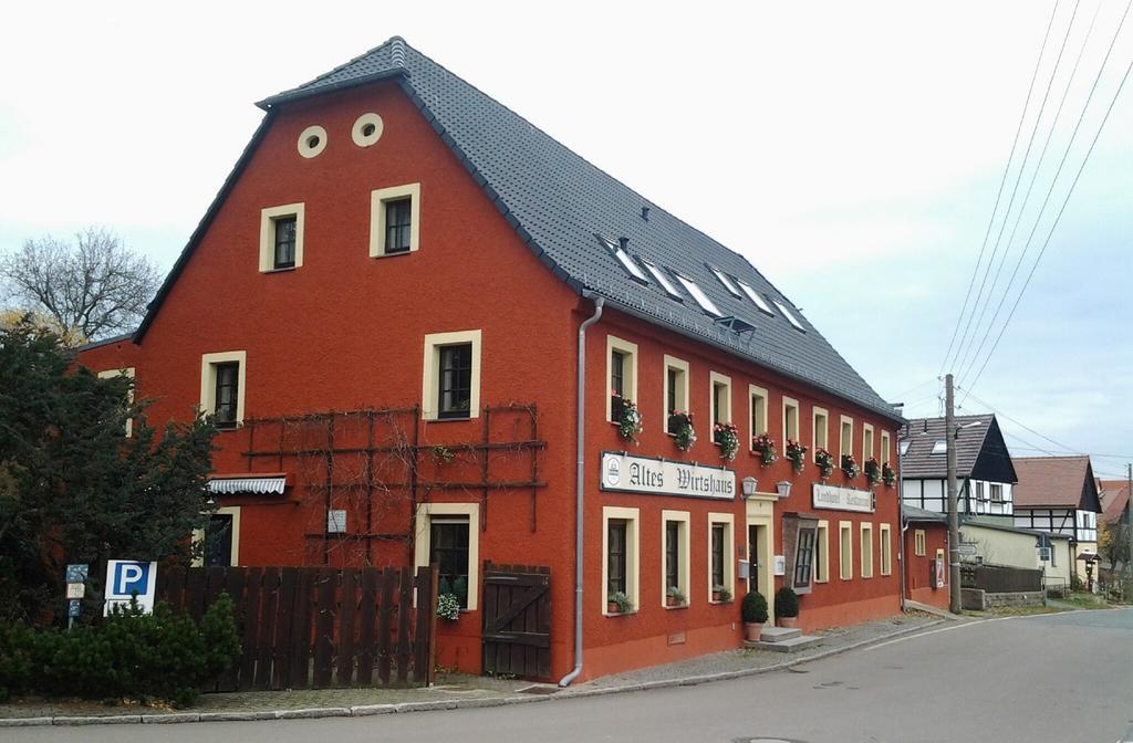 Altes Wirtshaus Foerdergersdorf Bed & Breakfast Tharandt Eksteriør bilde