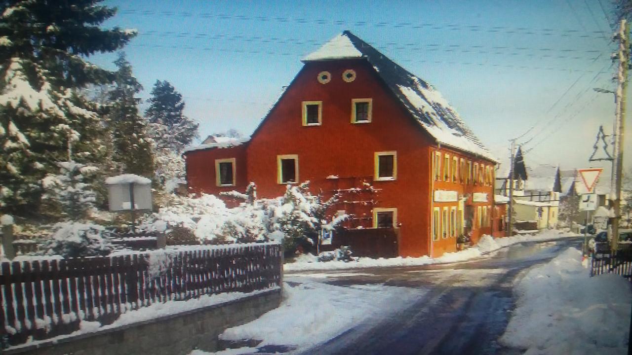 Altes Wirtshaus Foerdergersdorf Bed & Breakfast Tharandt Eksteriør bilde